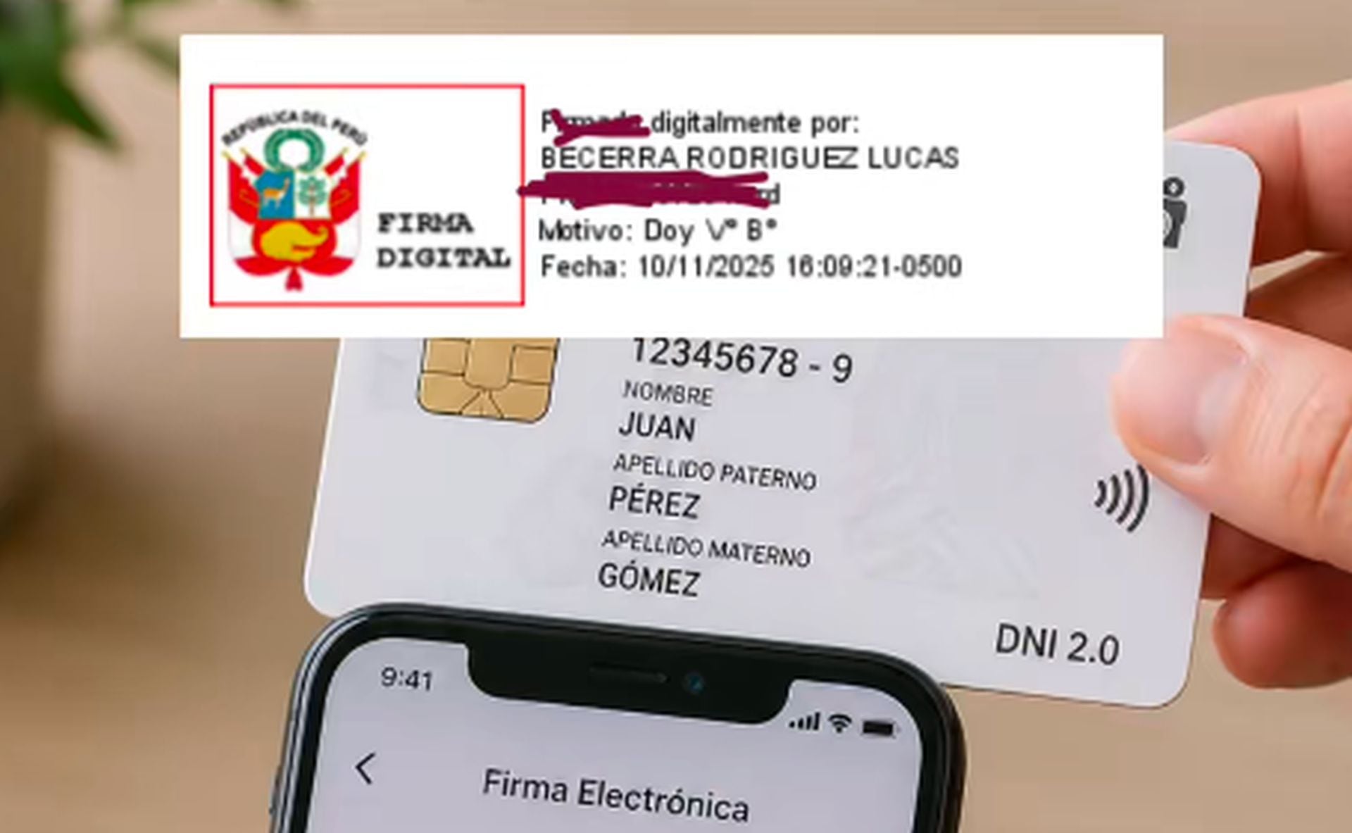 Firma digital de documentos con DNI electrónico