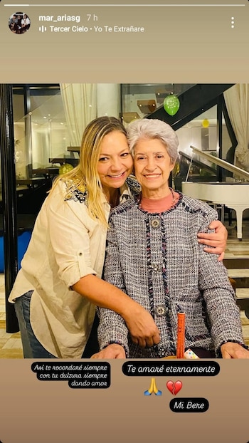 La madre de Maluma, Marlli