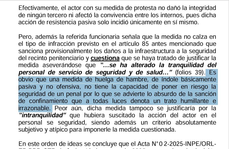 Sentencia a favor de Pedro Castillo.