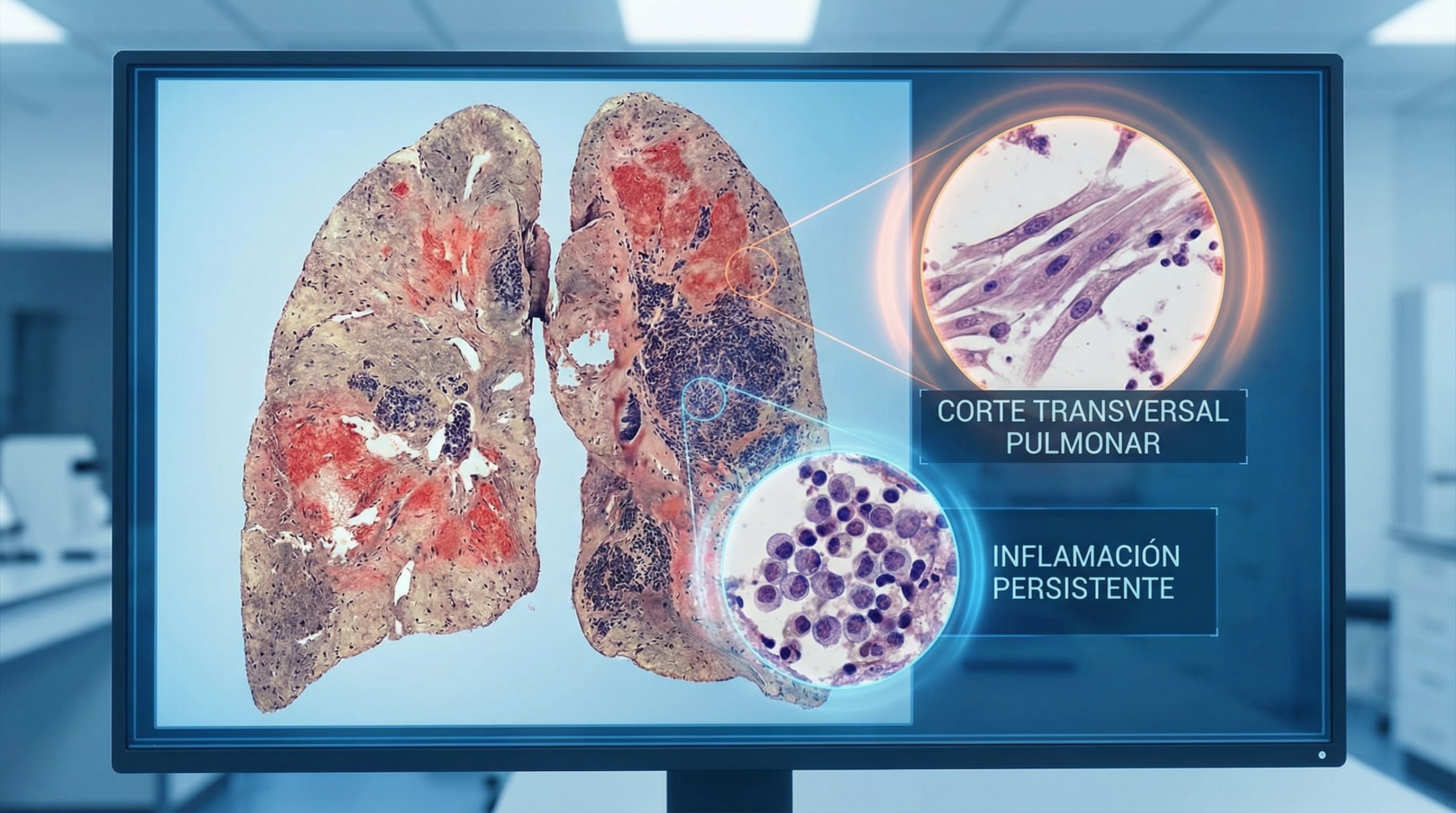 El estudio de la University of California, San Francisco, destaca que los fibroblastos pulmonares potencian la inflamación en la vejez, según hallazgos publicados en la revista Immunity (Imagen Ilustrativa Infobae)