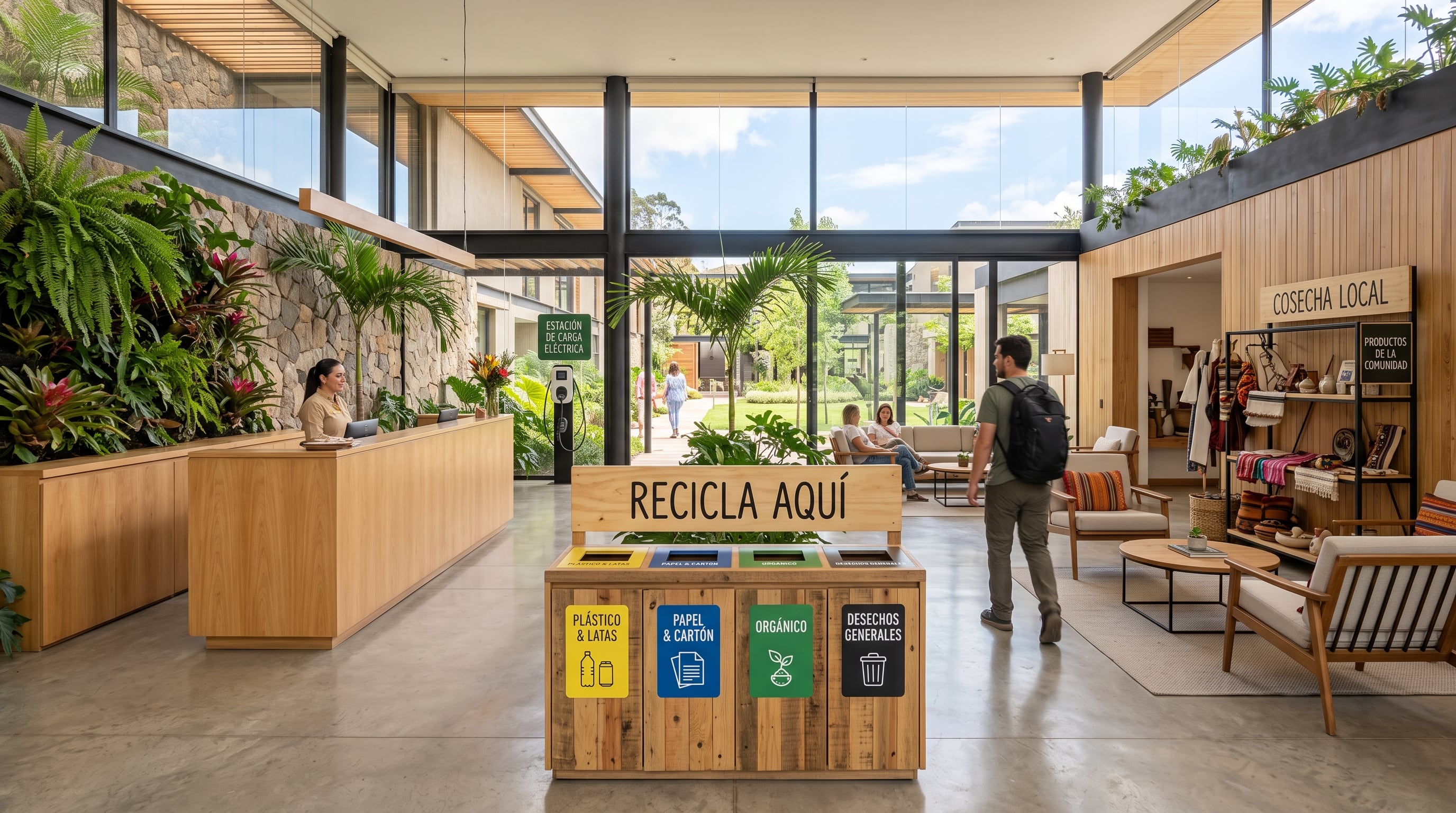 La operación diaria de la hotelería incorpora metas ambientales, reducción de emisiones y programas sociales. (Imagen Ilustrativa Infobae)