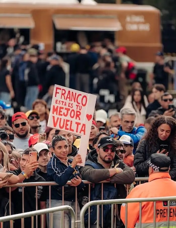 El mensaje de Colapinto tras su exhibición en Buenos Aires