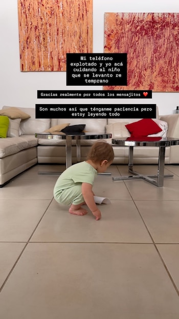 La gratitud de Caro Trippar con sus seguidores y el respaldo en su hijo Milo