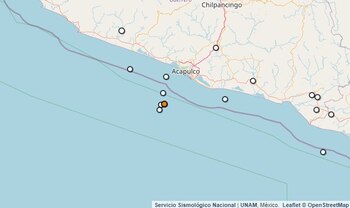 Temblor reportado en Guerrero.
(SSN)