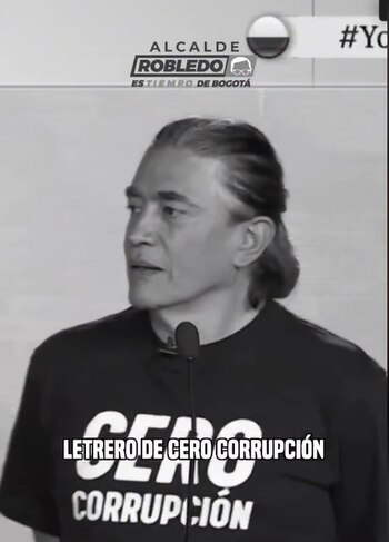 Jorge Enrique Robledo criticó mensaje