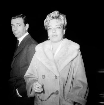 A Simone Signoret la conoció