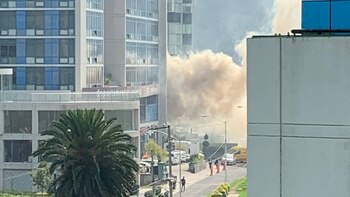 Un restaurante se incendió en
