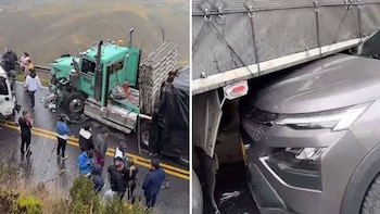 Camión con tres polizones a bordo chocó de frente contra una tractomula: uno de los jóvenes murió y los otros resultaron heridos