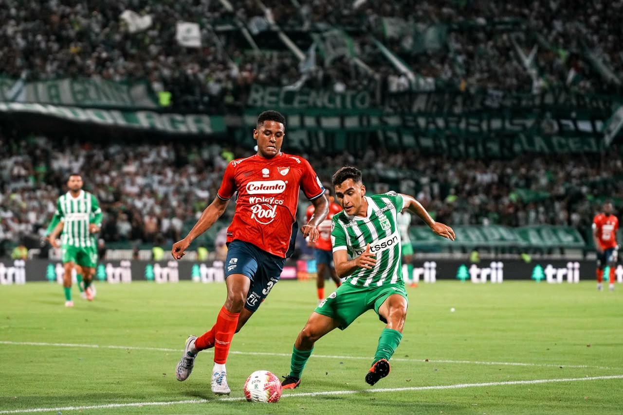 Medellín fue criticado porque, en el primer tiempo, iba perdiendo 2-0 ante Atlético Nacional - crédito Colprensa