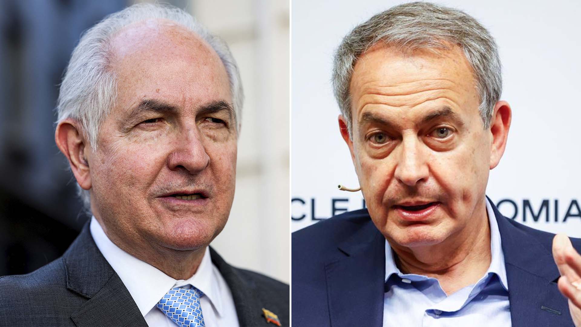Antonio Ledezma José Luis Rodríguez Zapatero partida