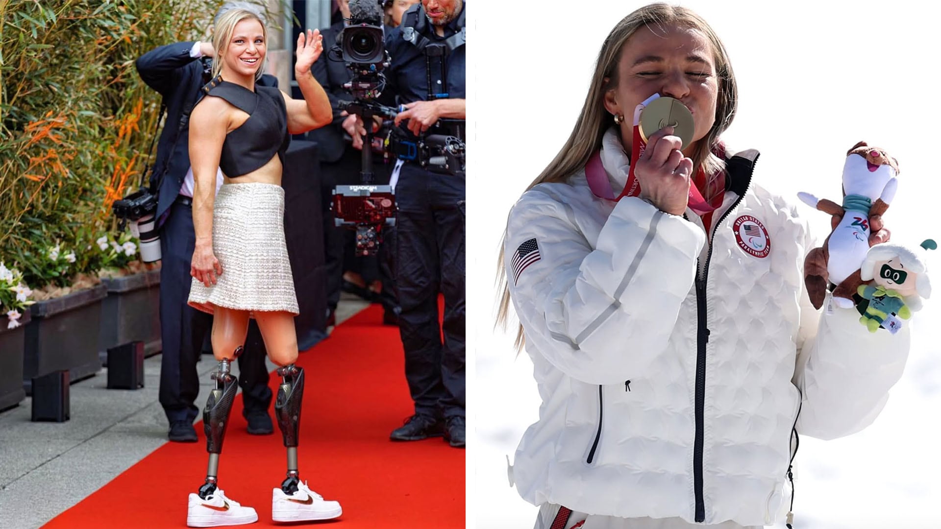 Oksana Masters conquistó el oro en Italia