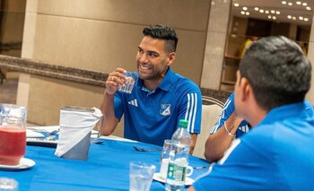 La presentación oficial de Radamel