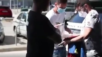 A su regreso, Lionel Messi