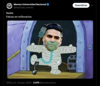 Memes lesión Falcao