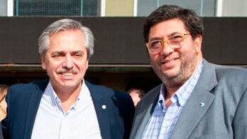 Alberto Fernández tuvo a Juan