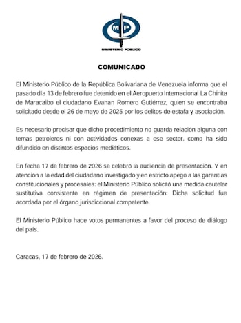 El Ministerio Público de Venezuela