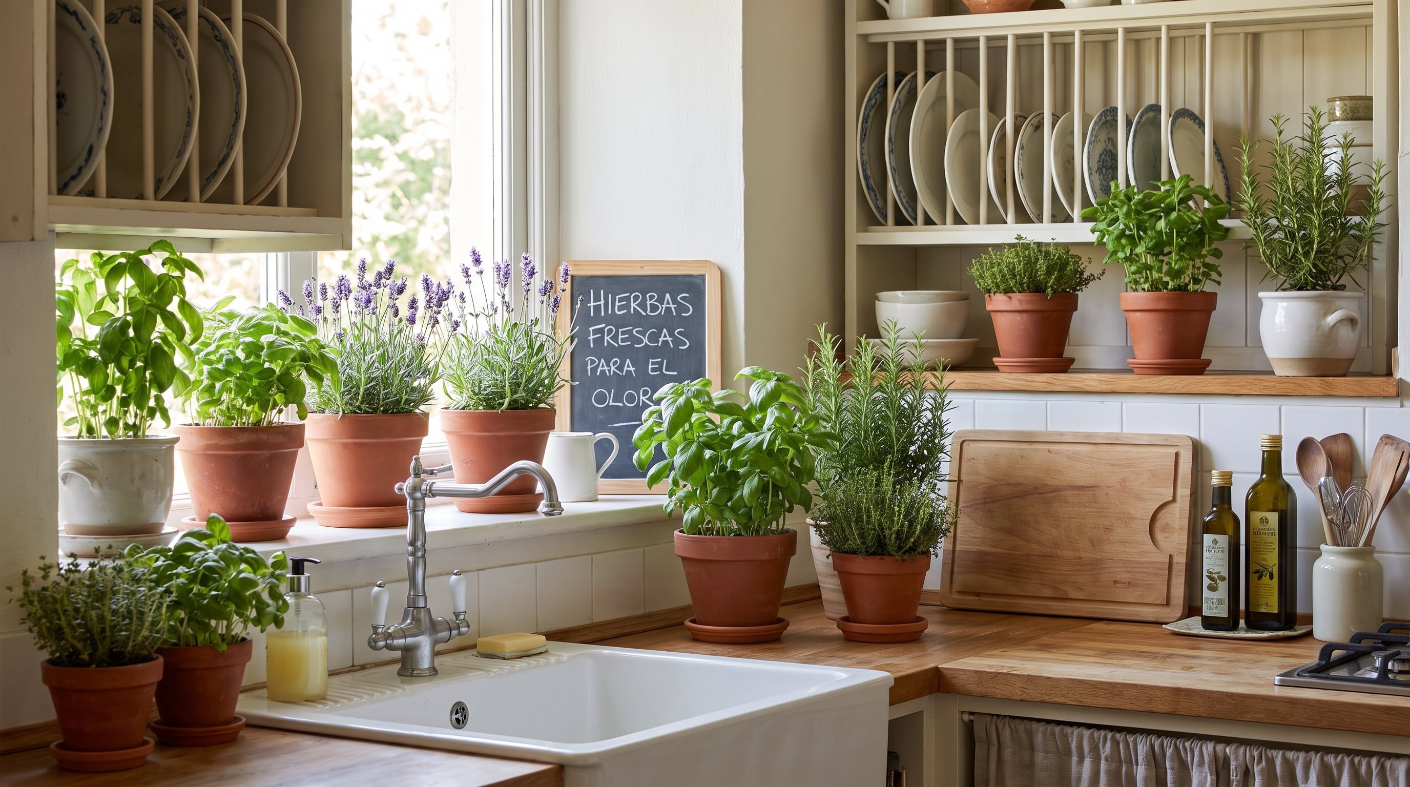 Las plantas ideales para eliminar los malos olores de tu cocina sin usar productos químicos y artificiales