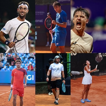 Tenistas argentinos semifinalistas