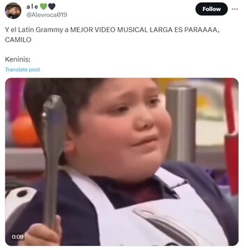 Kenia Os Latin Grammy meme - México 16 de noviembre