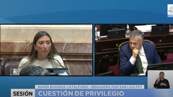 Dos senadoras oficialistas acusaron a