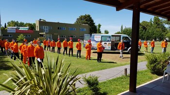 Los profesionales chinos fueron hisopados