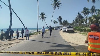 La playa de Arroyo Salado, en el municipio de Cabrera, lugar paradisíaco que se convirtió en el escenario del feminicidio número 48 en la República Dominicana durante el 2026 (Cortesía: Ferreira De Jesús Javier).