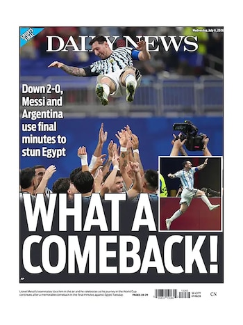 Victoria selección argentina portadas mundo