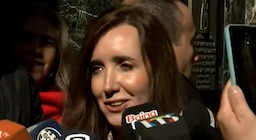 Victoria Villarruel estuvo en Comodoro Py para una fallida audiencia de conciliación