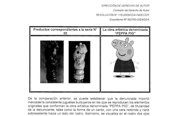 Los juguetes incautados por reproducir