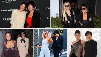 Looks espejo: cómo Kris Jenner y sus hijas convirtieron los estilos coordinados en su sello de moda