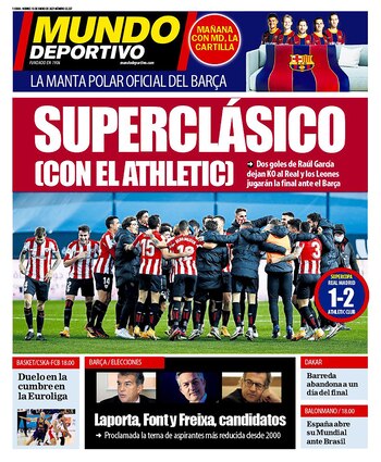 La portada del viernes 15