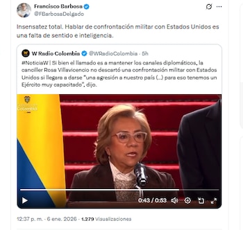 El exfiscal Francisco Barbosa aseguró