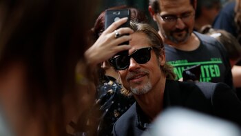 Brad Pitt ha sido visto