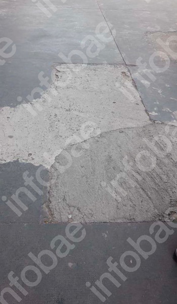 La mujer de 81 años denunció que sufrió una caída en septiembre de 2019 por el mal estado de la vereda en una obra en construcción de la zona norte del Gran Buenos Aires. (Poder Judicial)