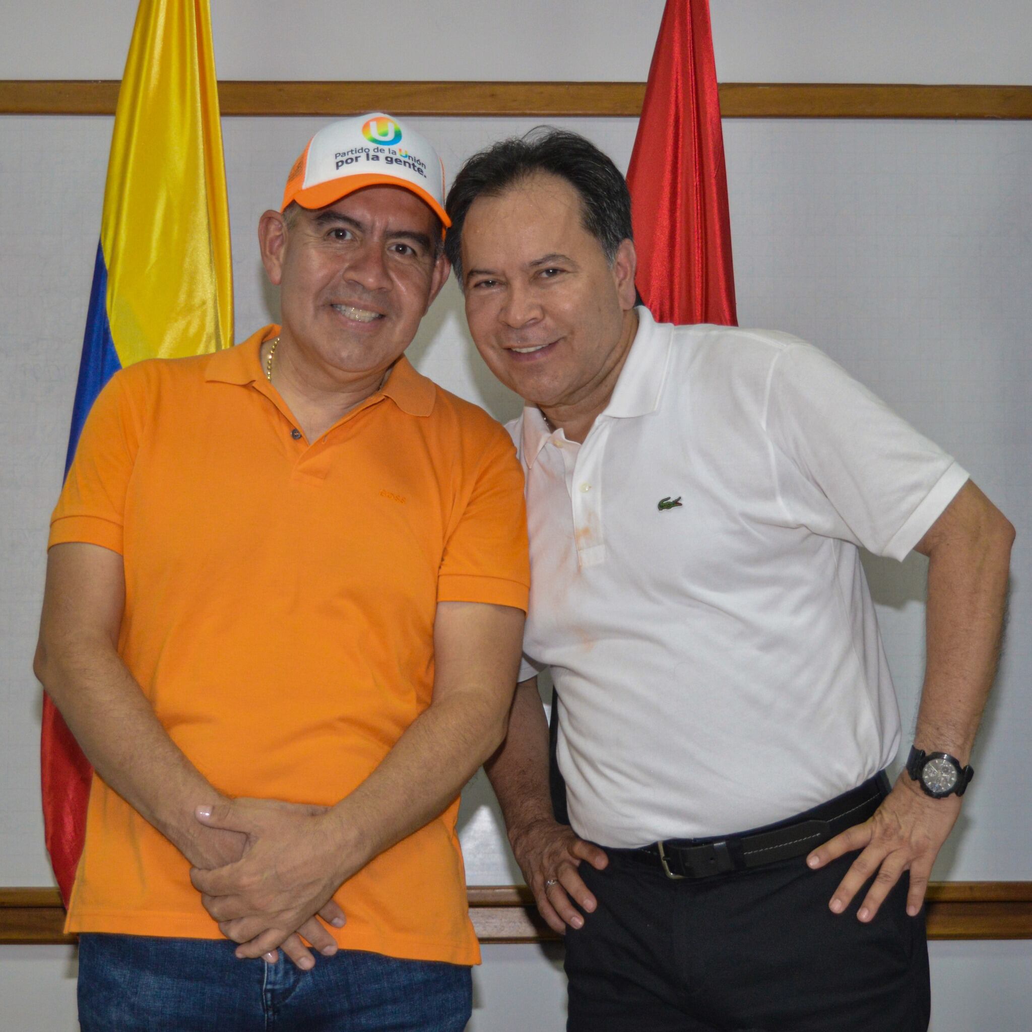 Wilmer Carrillo es señalado por presuntas irregularidades cometidas cuando fue secretario de Infraestructura de Norte de Santander, durante la gobernación de William Villamizar (derecha de la foto) - crédito Wilmer Carrillo/Facebook