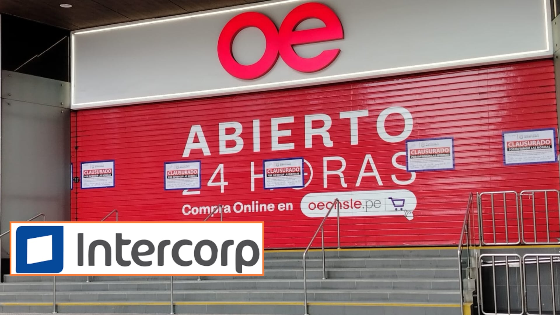 Grupo Intercorp responde por el cierre de sus tiendas por parte de la Municipalidad de Miraflores. (Foto composición: Infobae Perú/Foto: X/@jsudaka)