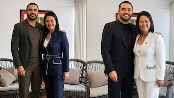 Yirko Sivirich diseñó los atuendo de Keiko Fujimori. IG