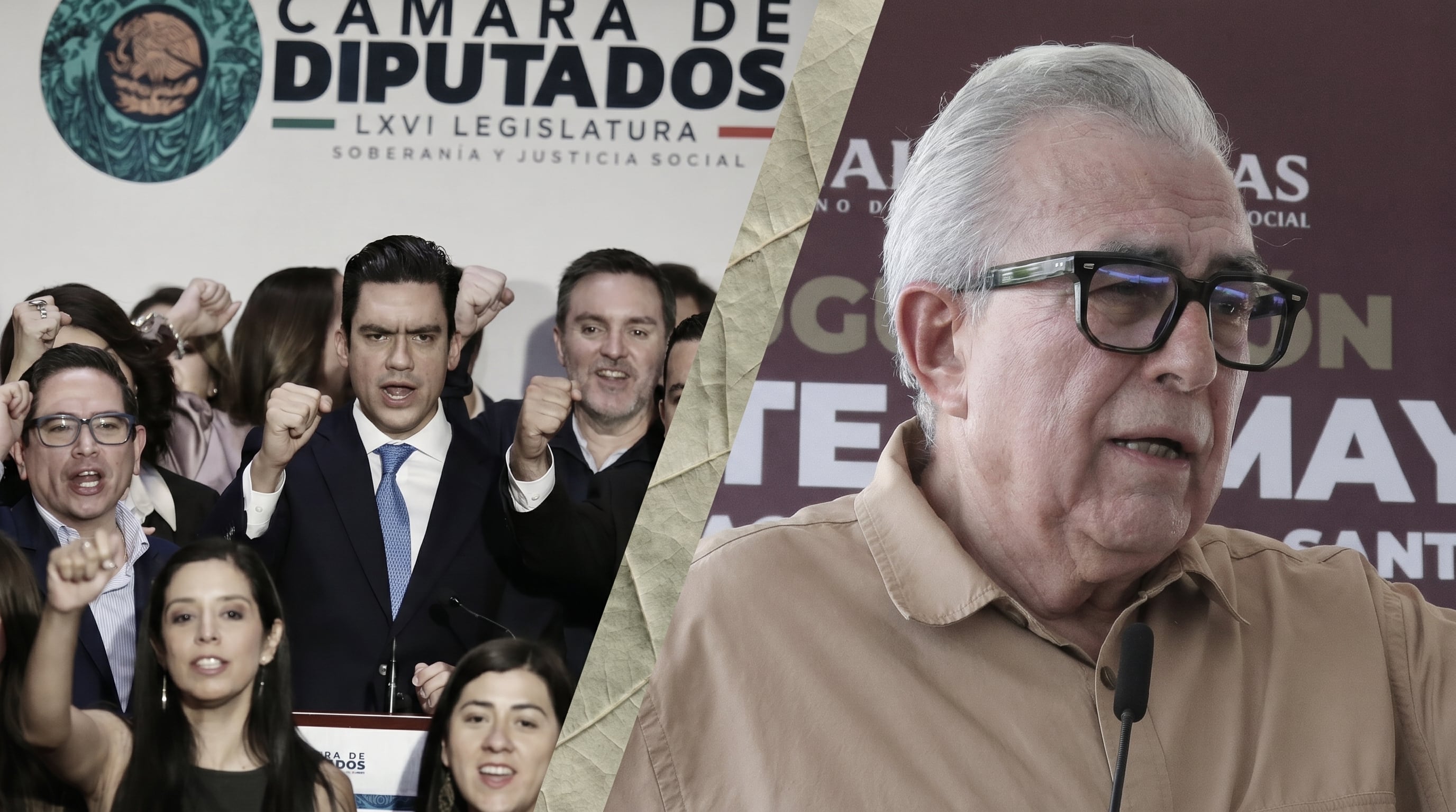 El PAN solicita al Senado convocar a un periodo extraordinario para analizar la posible desaparición de poderes en Sinaloa tras señalamientos contra el gobernador Rubén Rocha Moya y funcionarios estatales.