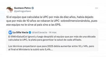 Petro los acusó de favorecer