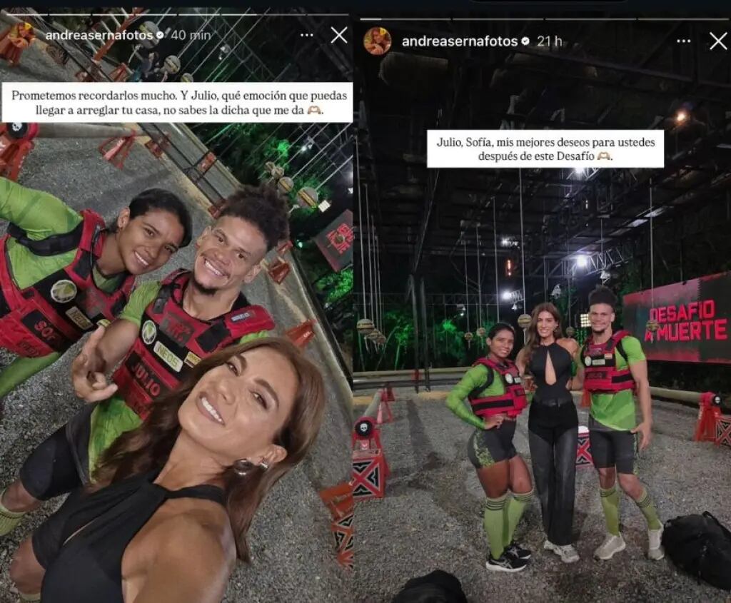 La presentadora despidió con cariño a los participantes - crédito Instagram