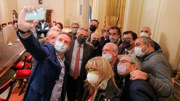 El presidente Alberto Fernández y