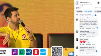 Jesús Alzamora - Teletón 2023- Perú - 9 de septiembre- Facebook Teletón Digital.