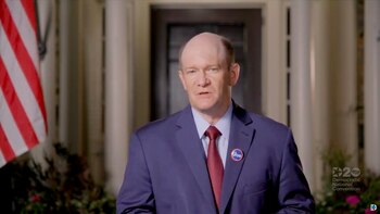 El senador por Delaware Chris