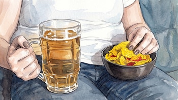El efecto del alcohol sobre el apetito: por qué aumenta el deseo de snacks salados y ultraprocesados