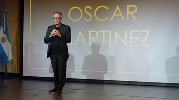 Oscar Martinez se mostró muy