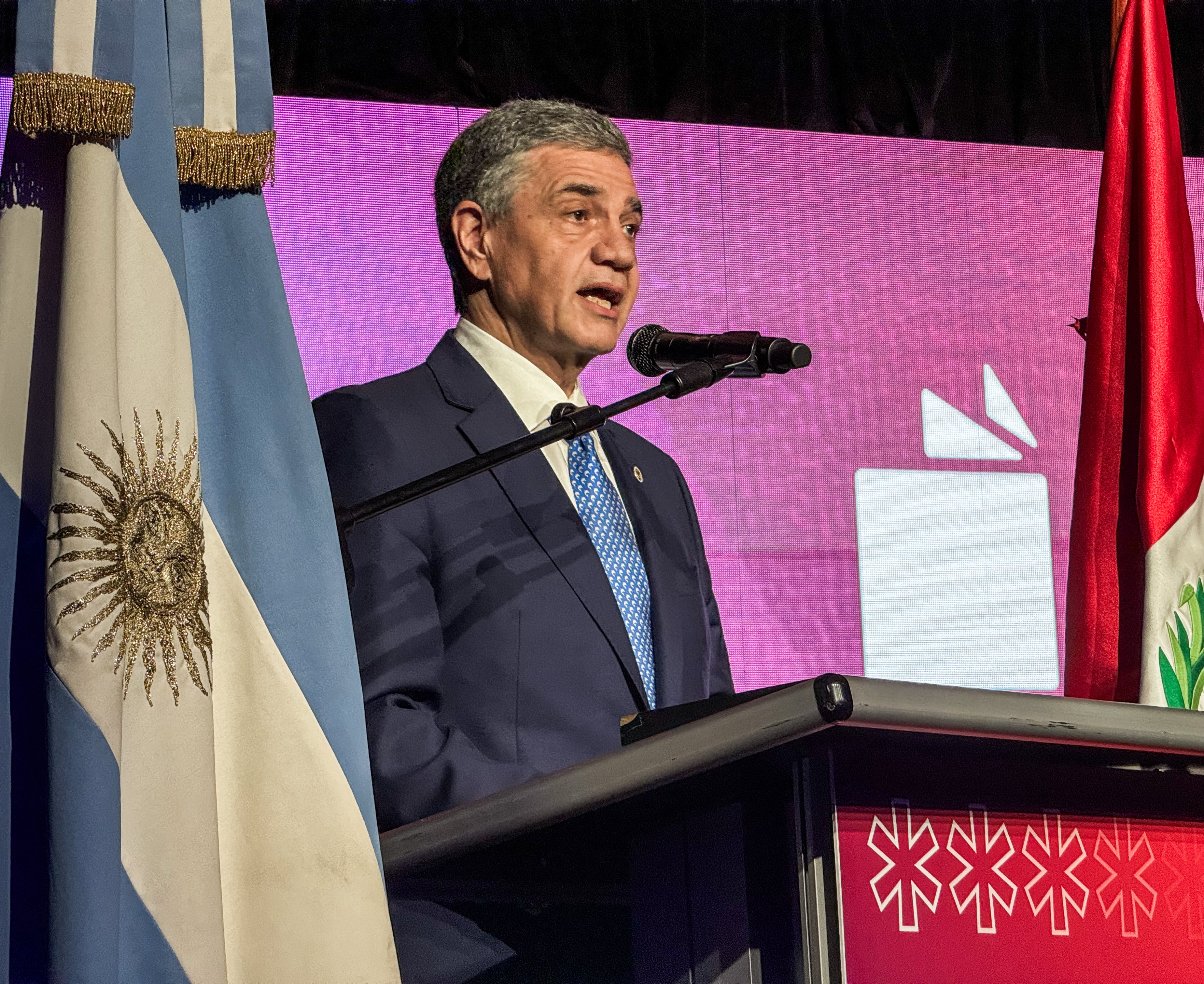 El jefe de Gobierno porteño Jorge Macri (Fundación El Libro)