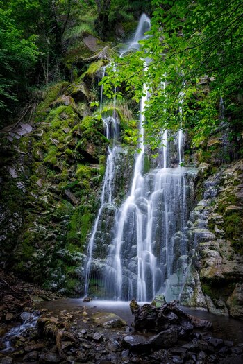 Cascada de Xurbeo, en Asturias