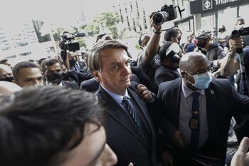 25/11/2020 El presidente de Brasil, Jair Bolsonaro.
POLITICA SUDAM�RICA BRASIL LATINOAM�RICA INTERNACIONAL
MARCELO CHELLO / ZUMA PRESS / CONTACTOPHOTO