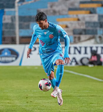 Beto da Silva juega como un atacante libre en Deportivo Garcilaso, pero arrancando por la banda izquierda. - créditos: Deportivo Garcilaso