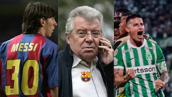 Joseph Minguella, empresario que acercó a Messi al Barcelona, lanzó fuerte crítica a la carrera de James Rodríguez: “Le faltó continuidad”